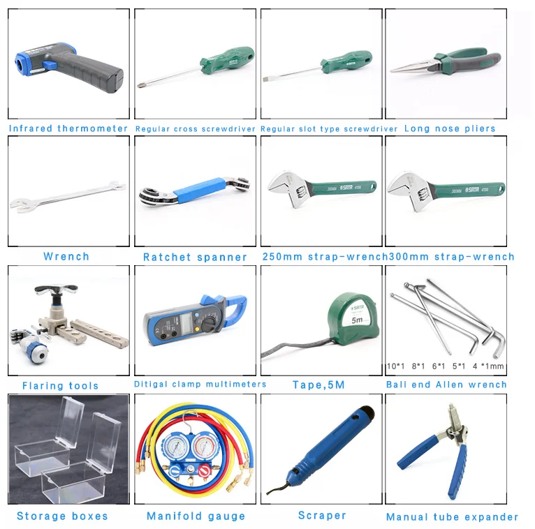 Refrigeration Tools Set Buy Flaring Tools,Manifold Gauge