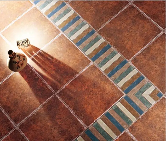 中国厂家直销别墅琉璃瓷砖rusitc地砖330 * 330毫米