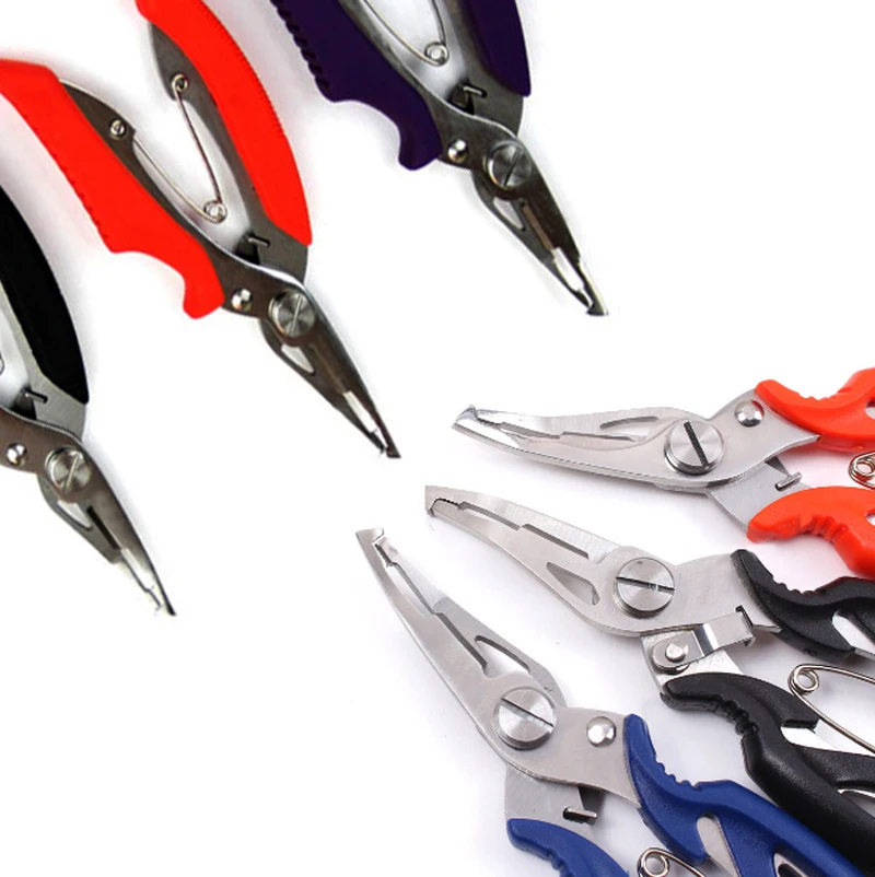 Strengthen Stainless Steel Multifunctional Fish Grip Lure Pliers