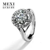 Loose diamond jewelry wholesale RD Brilliant cut moissanite ring