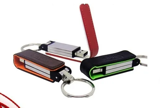Bulk Cheap Leather USB Flash Drive 2.0 2GB 4GB 8GB 16GB Pen Drive Promotional Gift USB Memory Stick with Custom Logo - ANKUX.COM