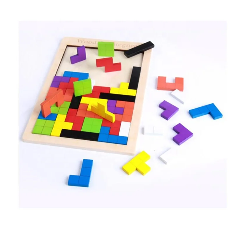 Educational Gift Colorful 3d Russian Blocks Game - Buy Tetris 