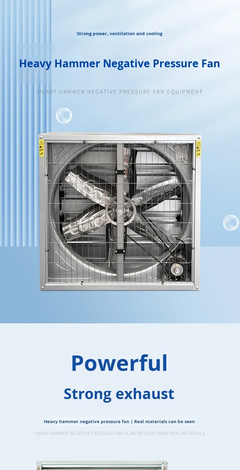 Ventilation Exhaust Cooling Fan, Stainless, Steel, 220v - detail 2