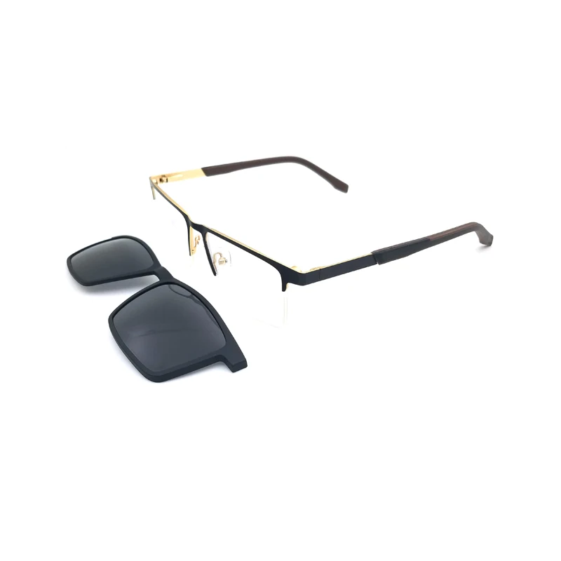 2020 magnet polarized TAC UV400 blue light blocking glasses magnetic clip on eyeglasses