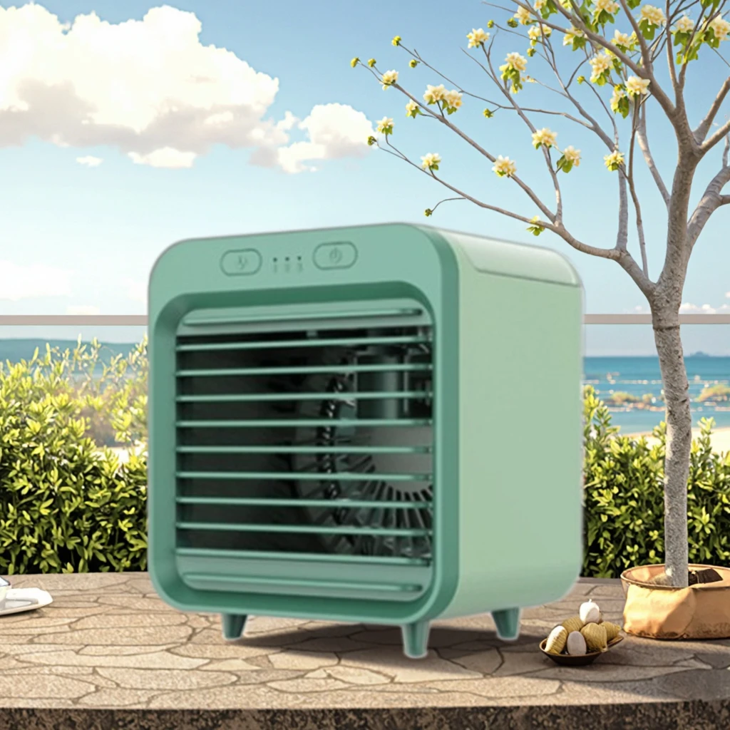 Personal Space Air Cooler, Portable, Plastic - detail 2