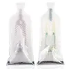 Ziplock bottom leakproof reusable wine bottle protector 3 pack bubble travel protective bag