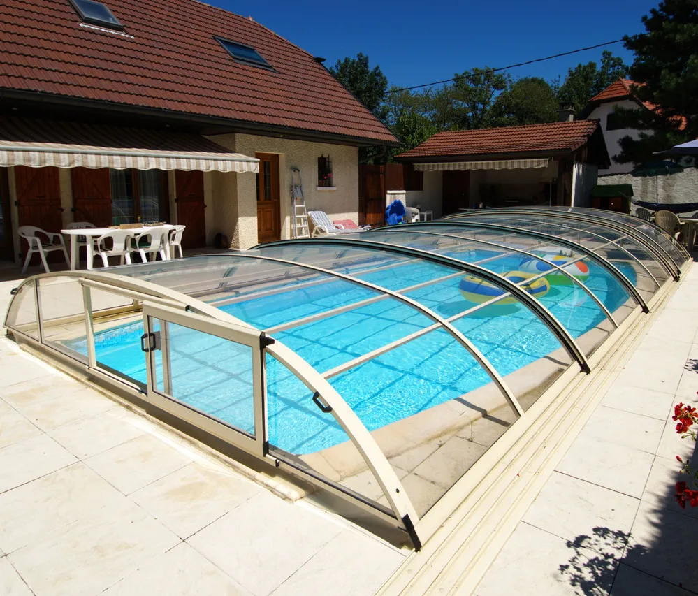 automatic retractable pool cover