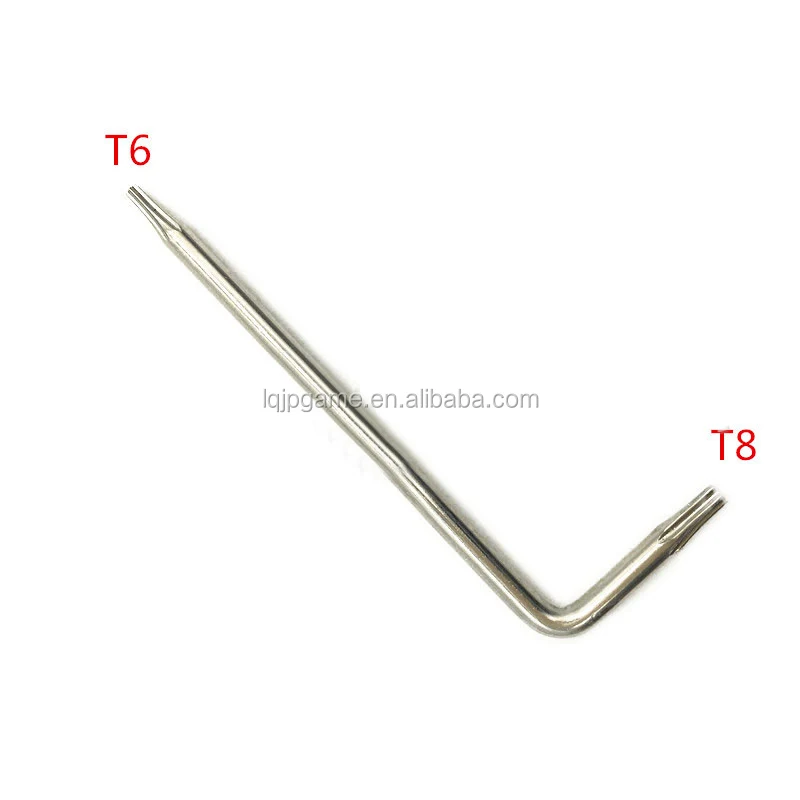 For Xbox360 Repair Parts Torx T8 T6 Security Screwdriver Tool Key for XBOX ONE/XBOX 360 Controllers