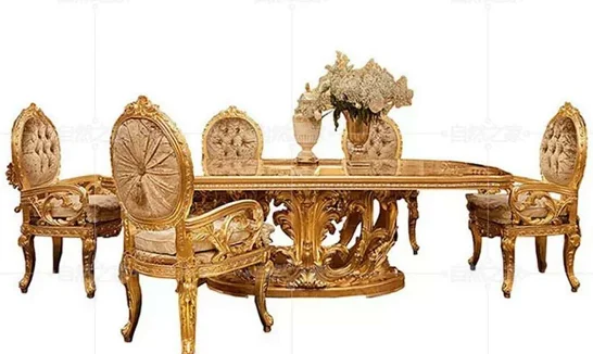 European italian classical style livingroom furniture wooden carved flower royal luxury sofa set
