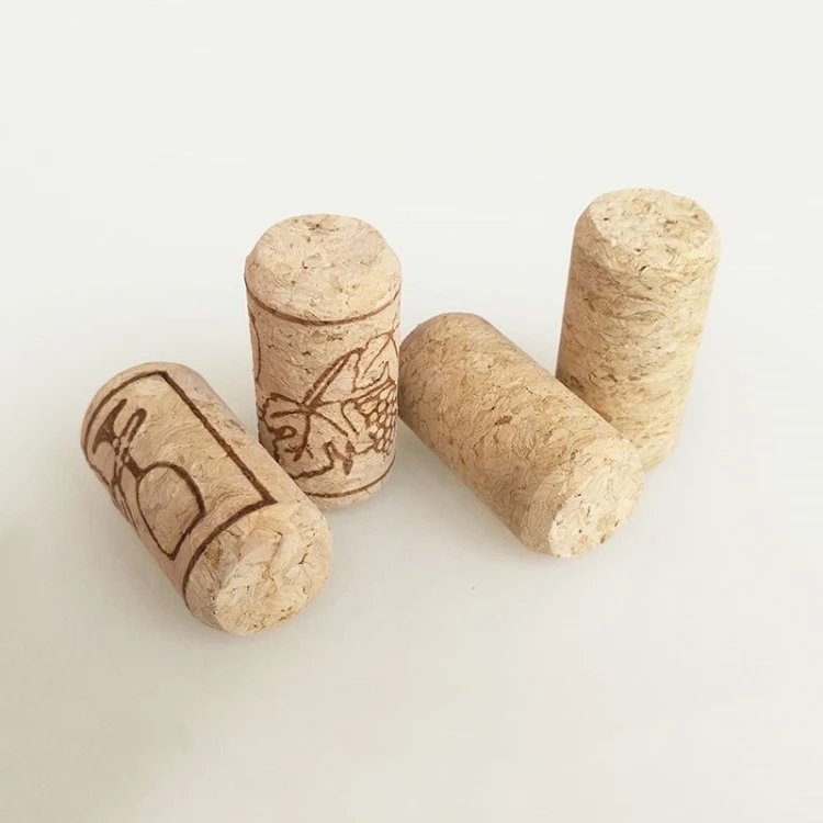 Custom Printed Bottle Cap Synthetic Wooden Red Wine Cork Buy Wine