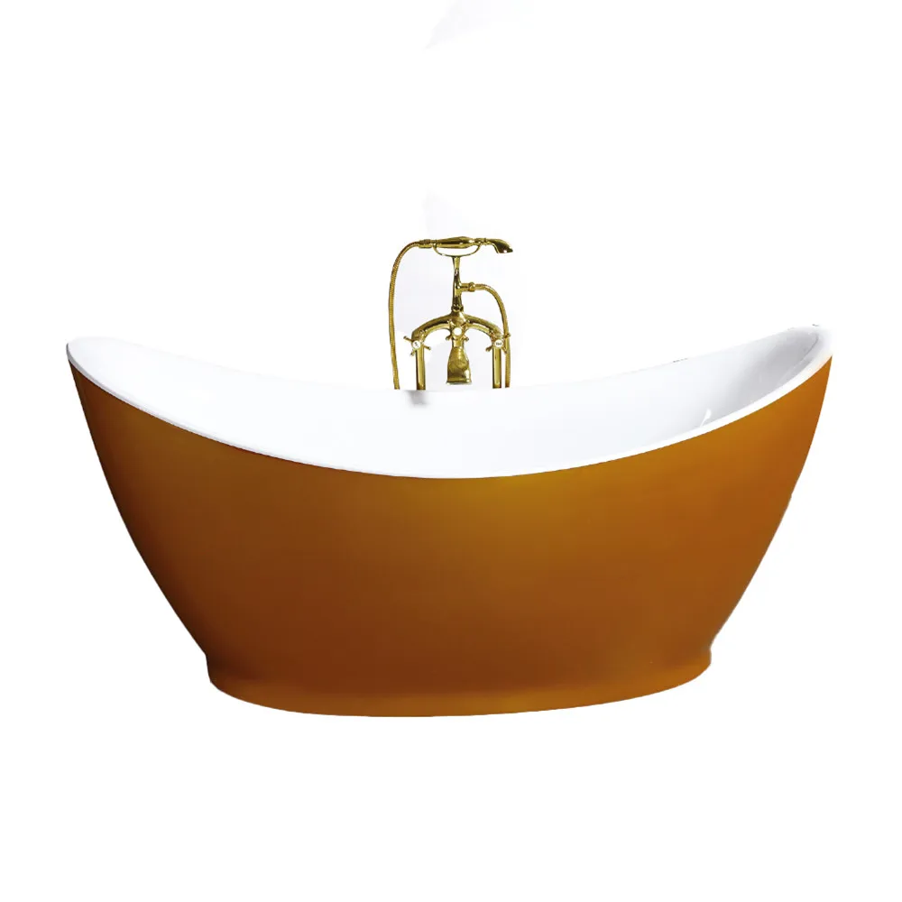 Luxury Boat Shape Standalone Bathtub Acrylic Bathtub