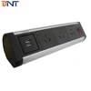 eu power plug table edge clamping mounted desk socket / movable desk socket mounting tabletop socket