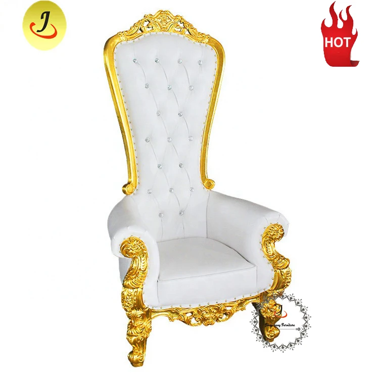Wedding/coffee Shop/nail Salon Decorating Used King Throne Chair Buy