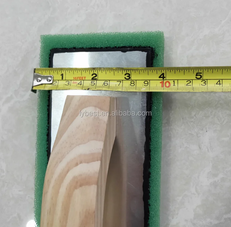 4x12" 5x12" Green Sponge Eva Rubber Foam Trowel Float Plastering Trowel For Construction Use