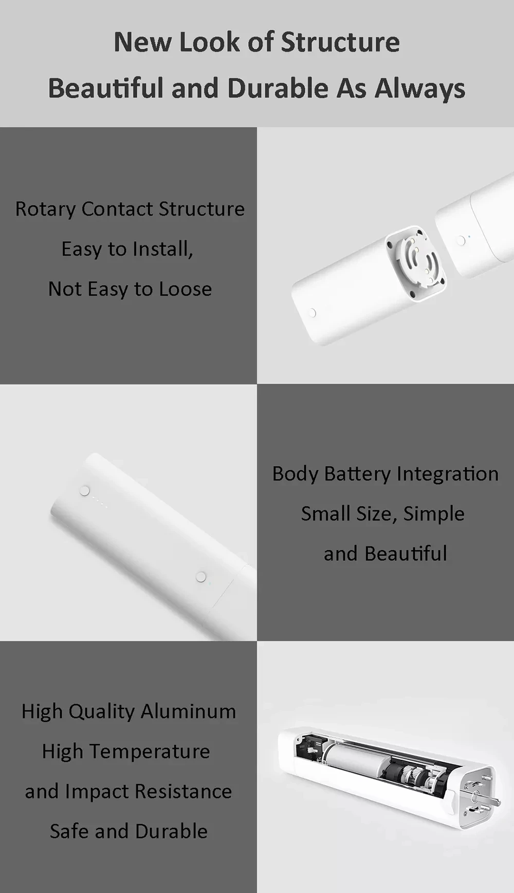 Original xiaomi Aqara Wireless Curtain motor B1 Zigbee wifi Connecting For xiaomi smart home Mi home APP - ANKUX.COM