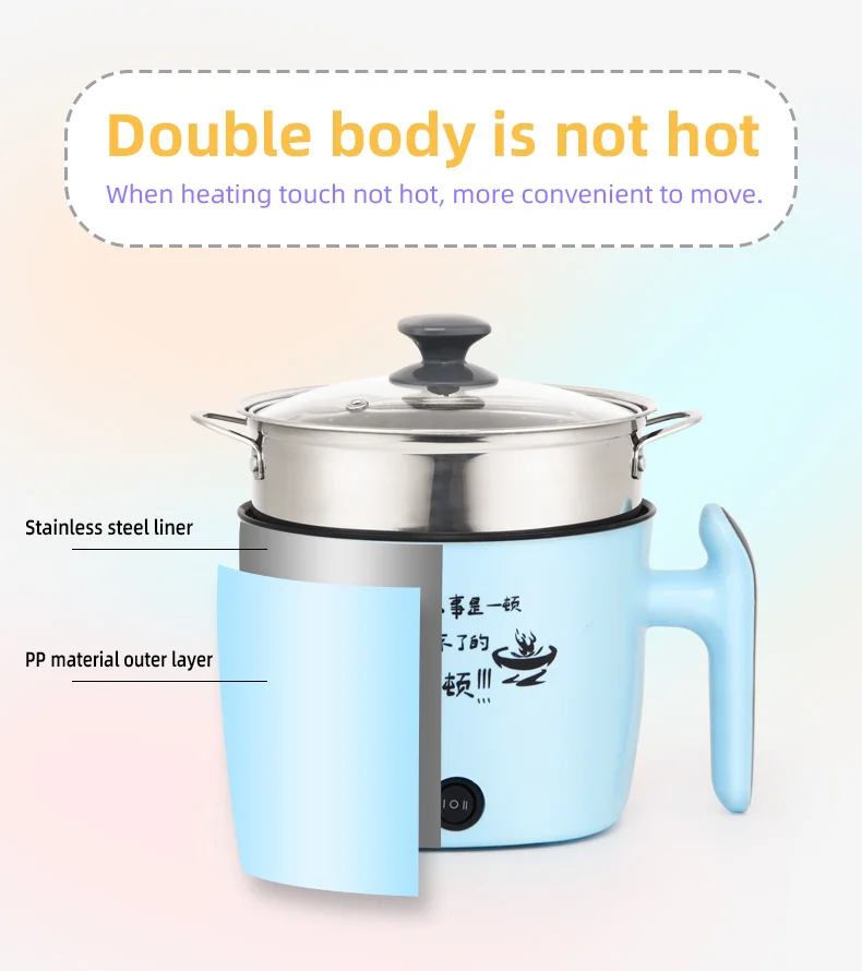 Portable Cookware Multipurpose Electric Hot Pot/multifunction Electric