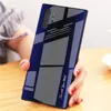 Free shipping note10 plus glass oblique texture gradient case new A80 S10 anti-drop protection applicable note 10 plus case