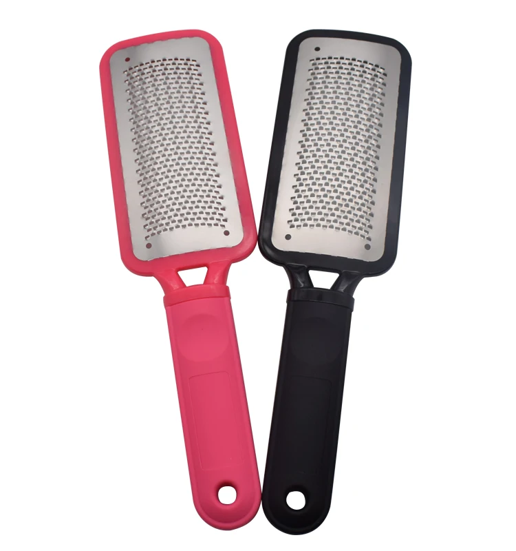 Spot Wholesale Stainless Steel Foot File With Plastic Handle Buy