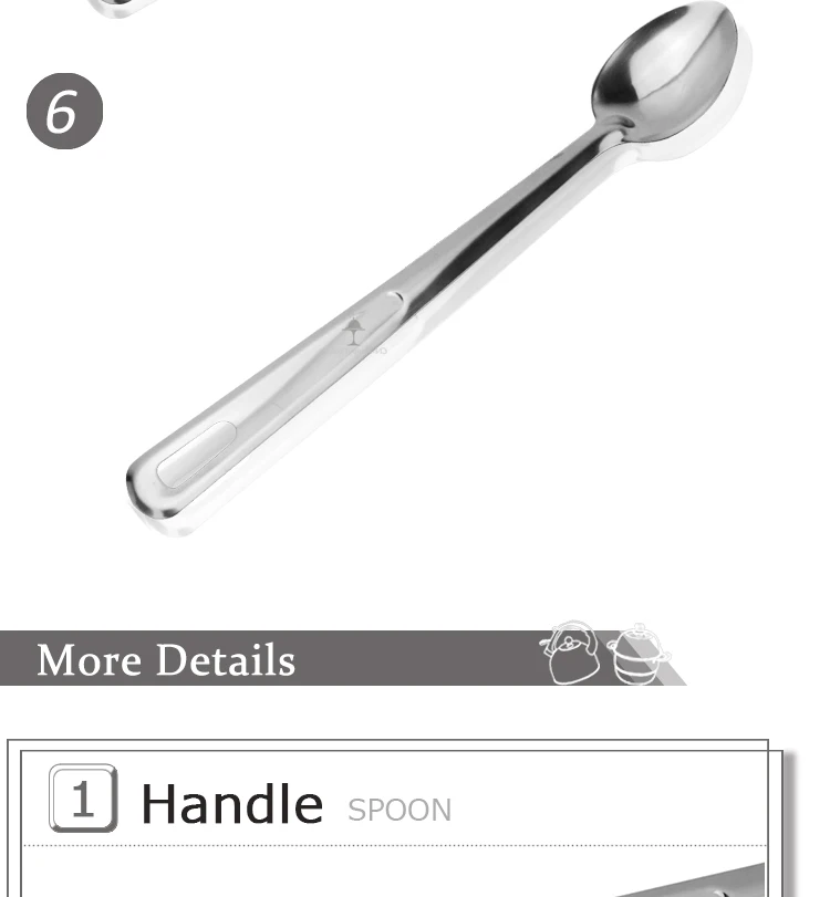 High quality Stainless Steel Slotted Spoon Serving Spoon set