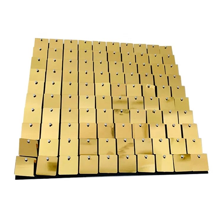 

light gold equin panels,50 Pieces, More colors available