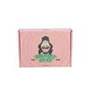 Pink cutie paper box for packaging custom corrugated box shipping and mailing box
