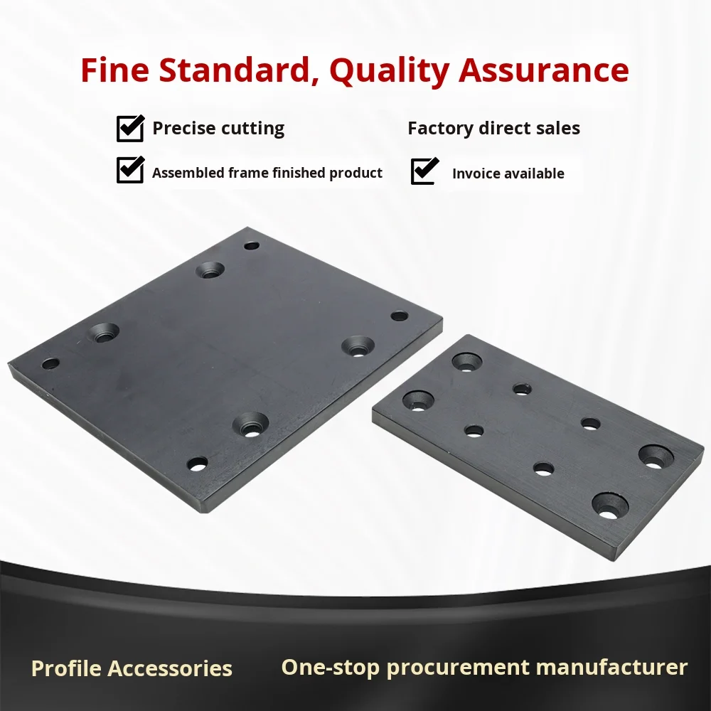 4016040120 Inner Butt Connection Plate 4080 Splicing Fixed Aluminum Racing Simulator Cockpit Accessories with Cutting Service details