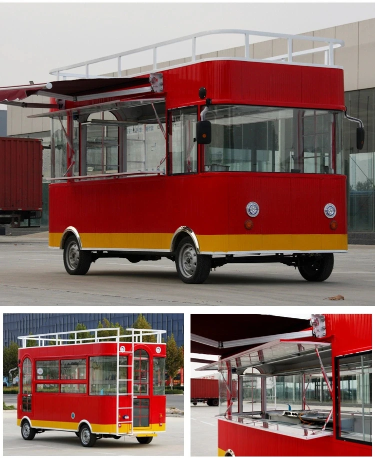 Mobile Food Truck Trailer For Sale/ Ast Food Trucks For Sale In Qatar