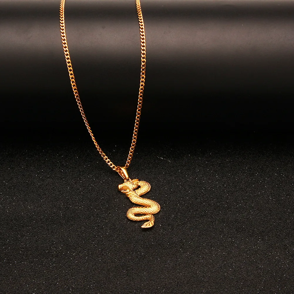 one of the twelve zodiac signs hip hop gold plated dragon