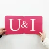 UV printing prop signs photobooth plastic sign funny wedding party favor photo booth props