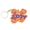Manufacturer OEM ODM Custom 3d Soft Pvc Keychain Key Chain Soft Rubber Keychains Silicone Keyring