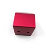 Red Anodize CNC Aluminum mechanical vending machine parts mechanical hardware component for Auto