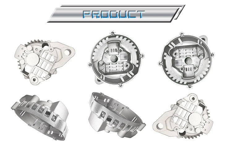 Aluminum ADC12 Die Casting parts Generator housing /motor housing