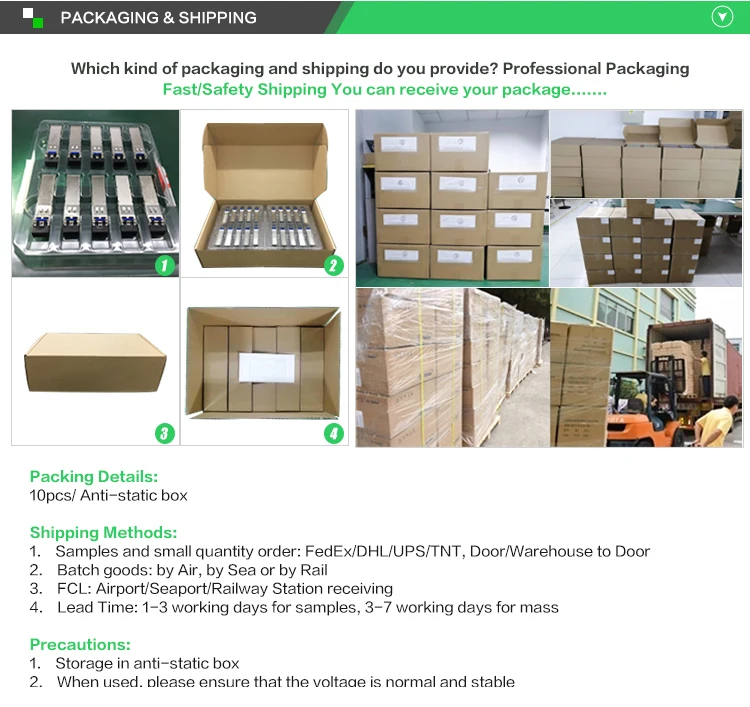 Sfp+ 10g 300m 3km 10km 20km 40km 60km 80km 100km 110km Oem Manufacturer ...