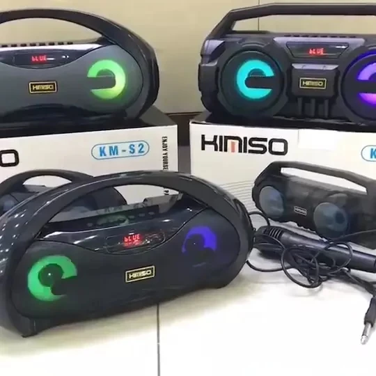 Outdoor Portable colorful Led speakers wholesale waterproof Wireless stereo bluetooth Speaker Outdoor With LED Light - ANKUX.COM