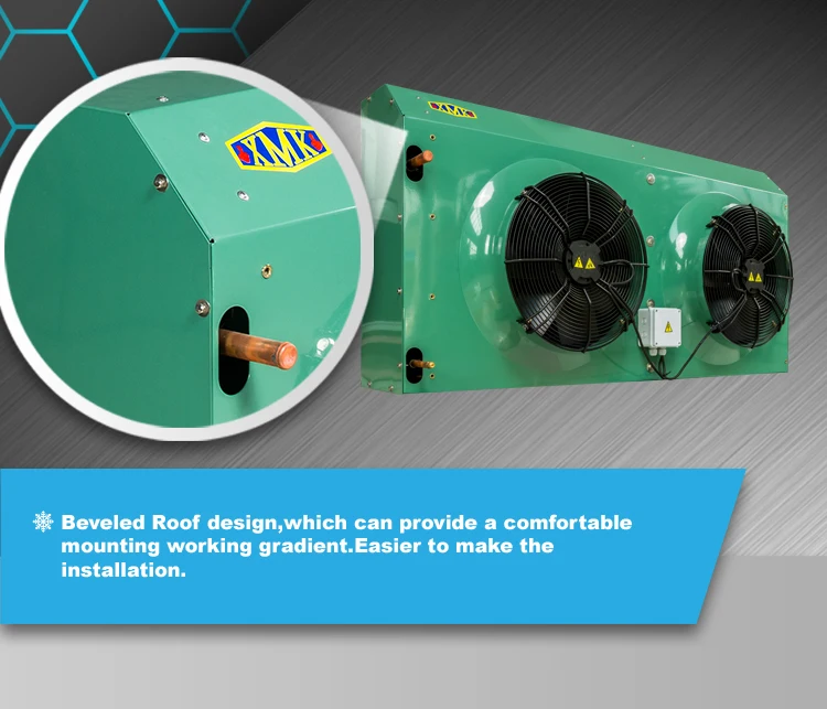 14HP low noise condensing unit external rotary fan condenser unit high