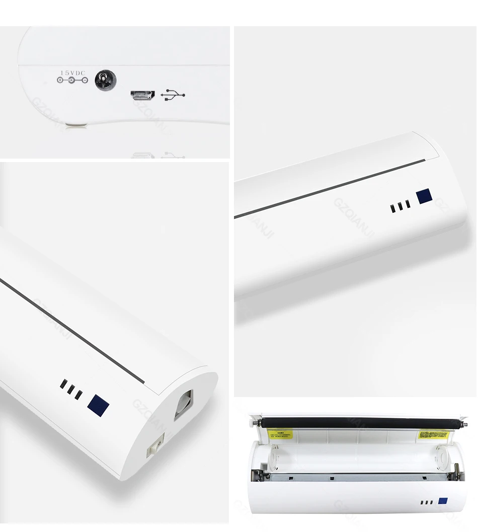 Amazon.com: Impresora térmica HPRT MT800Q Mini impresora portátil, impresora  inalámbrica para iPhone y computadora, la mejor impresora pequeña  compatible con papel A4 de 8.504 in de ancho, uso doméstico, oficina,  viajes e