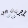 High precision customized painting zinc plated sheet metal spring clips