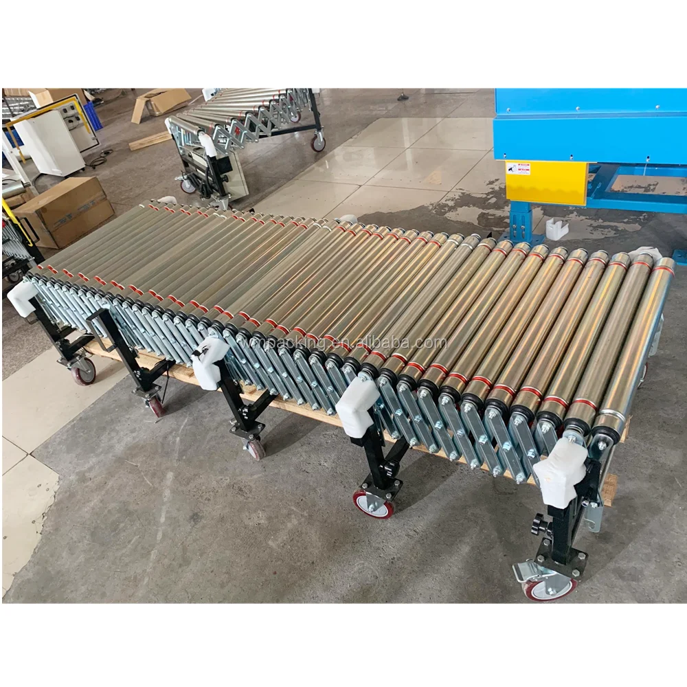 Flex Roller Conveyor Flexible Motorized Conveyor Roller Roller