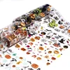 10PCS/SET Beautiful New christmas nail art foil stickers decals for nail polish tips decoration 2086-2088