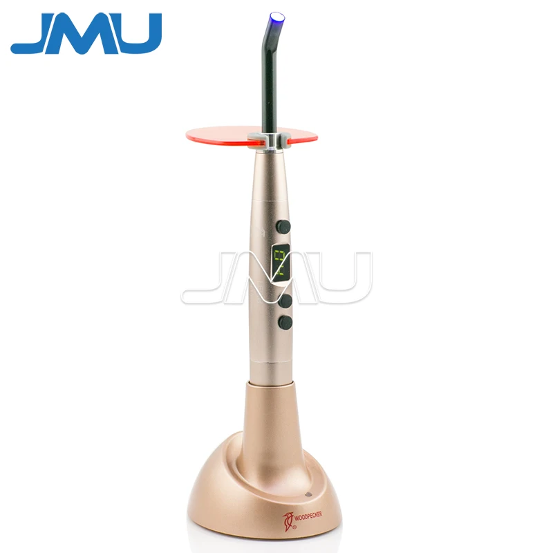 CE Approval dental led wireless curing light woodpecker LED H Plus Gold
