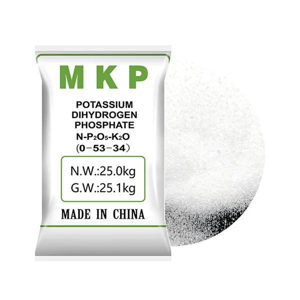 
Hot Sale Monopotassium Phosphate White Crystal Tech Grade MKP 0-52-34 For Tech Industry 