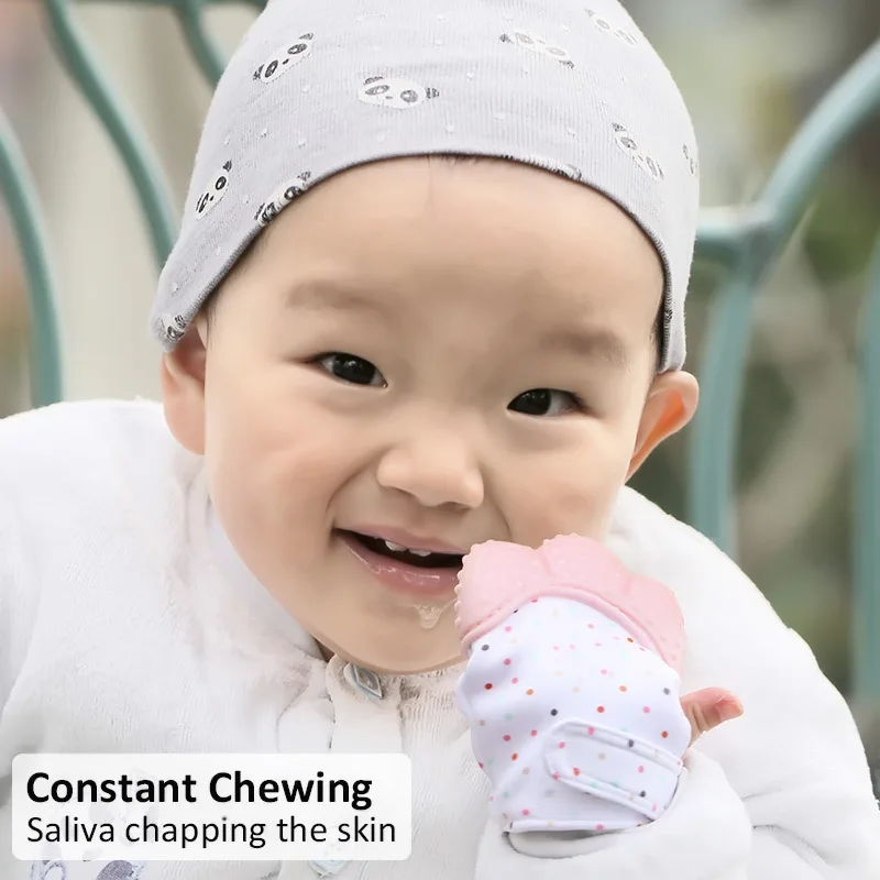 fda approved baby teething mittens