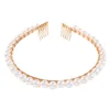 European and American Vintage Temperament Pearl Headband For Women 2019 Baroque Pear Hair Accessories Women
