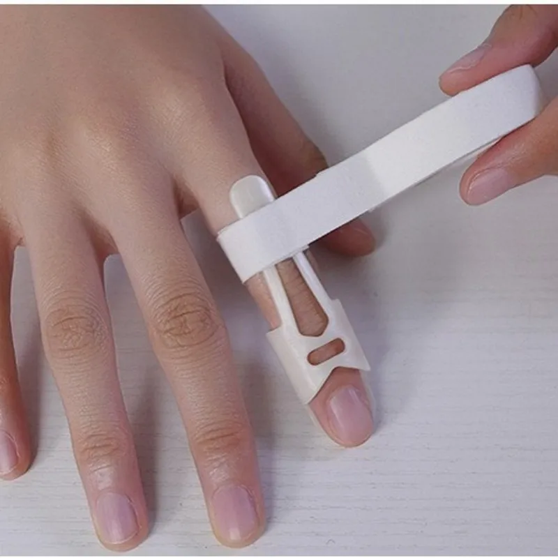Orthopedic Plastic Finger Splints With Pads For Fractures Or Sprains