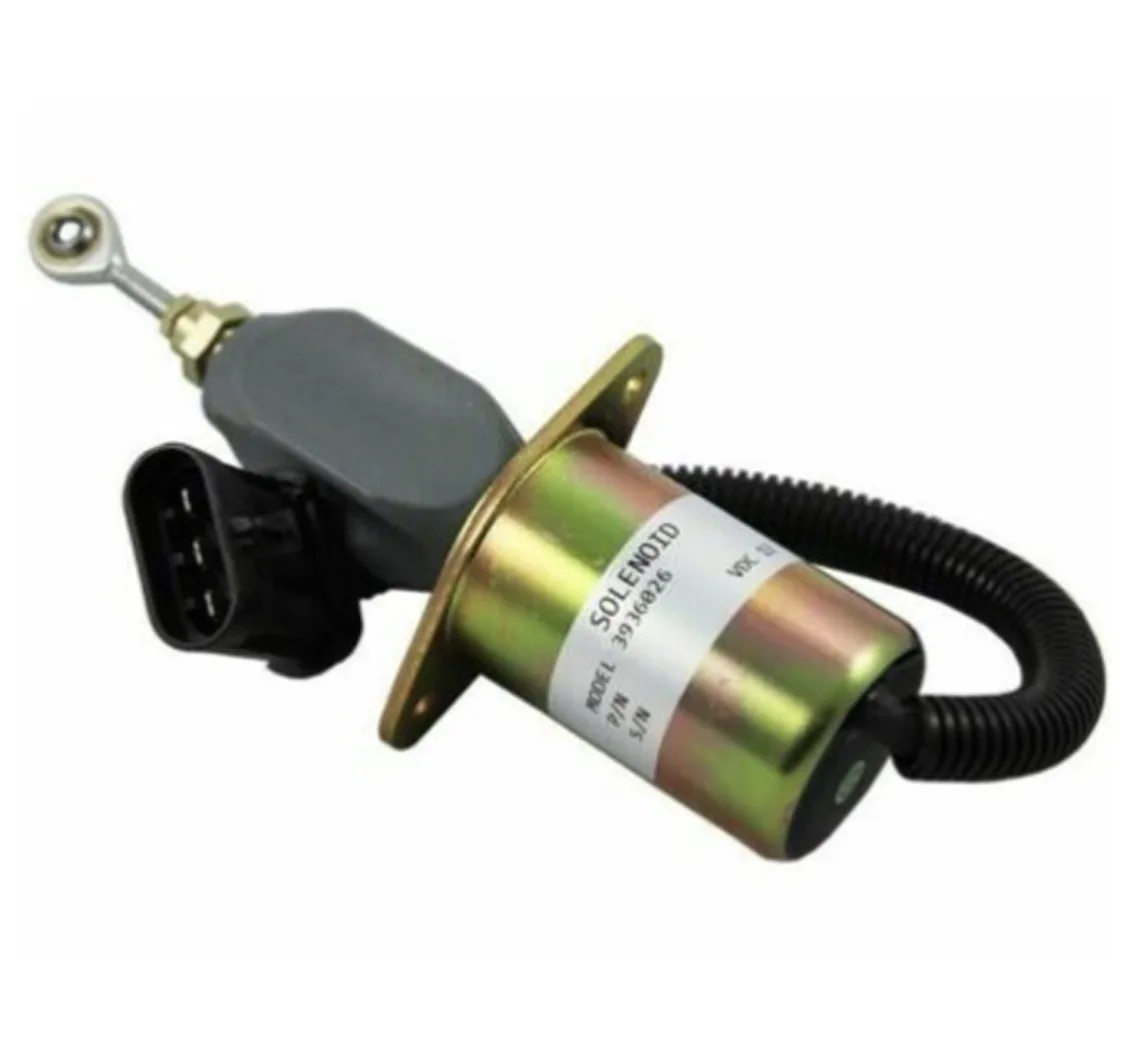 Piezas De Motor Diésel,Válvula Solenoide De Parada Para Cummins 6ct ...