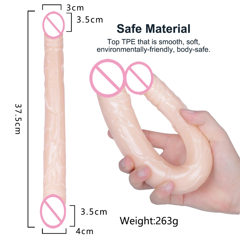 Adult sex toy for woman,  best adult products female sex toys, dildo PVC double head dildos for woman
