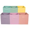 Foldable storage cubes Fabric storage cube with handles for Babies Room & Shelves Toys basket