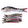 Sinking Wobblers 14cm 27g segment lure Multi Jointed plastic Swimbait Hard Artificial Bait Pike/Bass Fishing Lure Crankbait