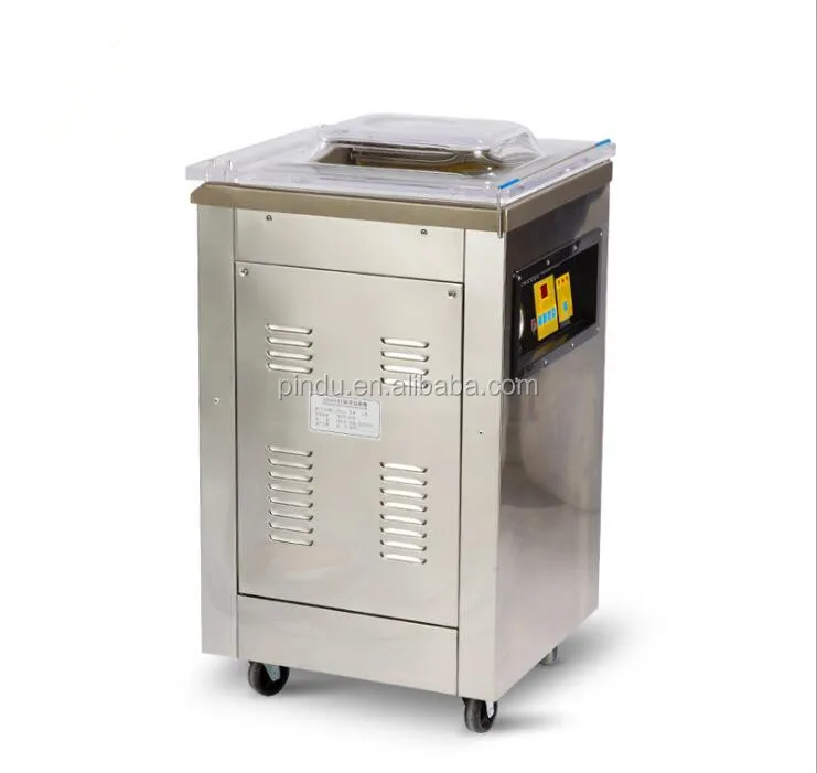 Automatic Double Chamber Nitrogen Vacuum Tea Bag Spices Powder Filling Packing Machine For Food