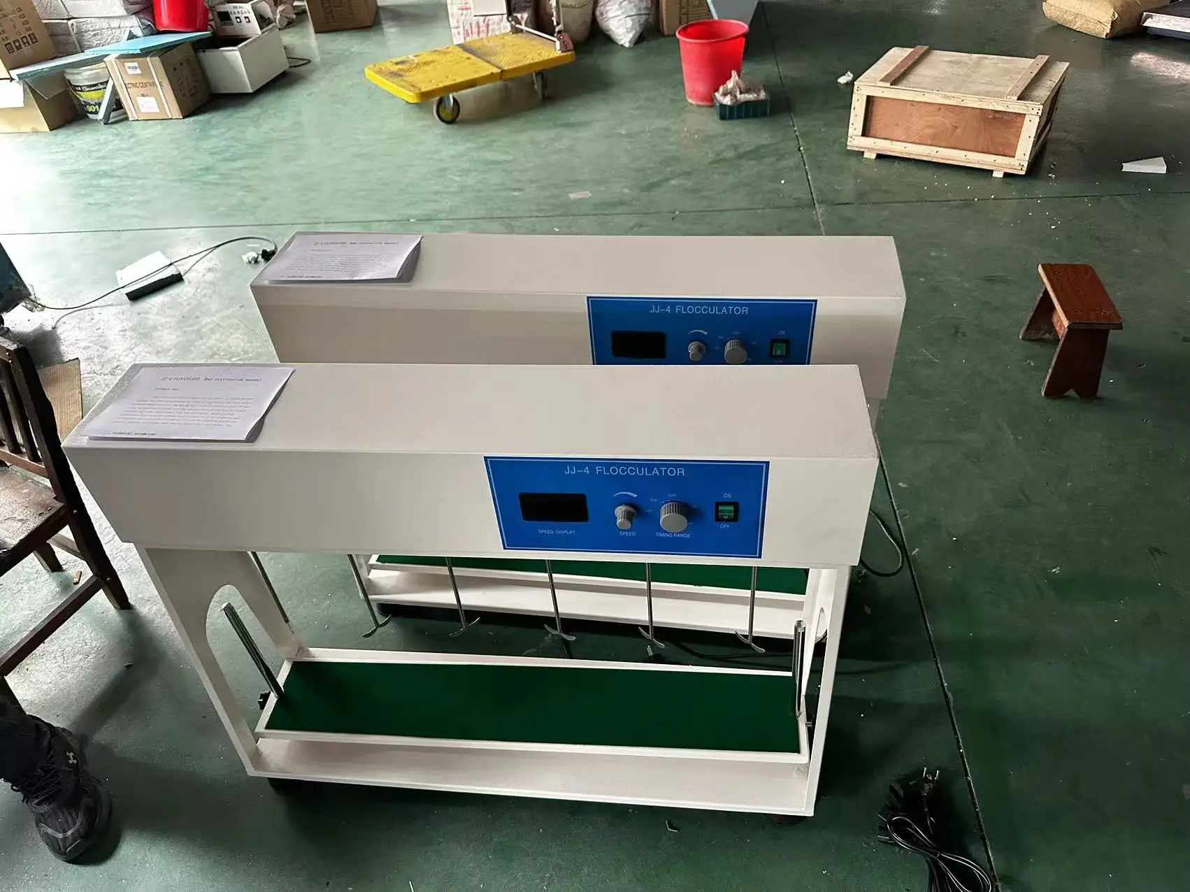 Async Laberatory Laboratory Digital Flocculator 4 Stirrer 6 Stirrer Mixer Six-in-one ...